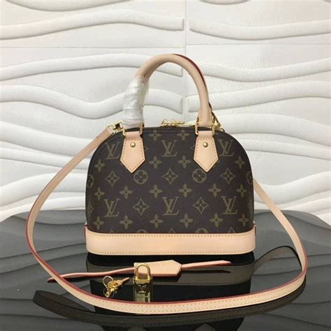 bolsa louis vuitton branca|louis vuitton alma bb monogram.